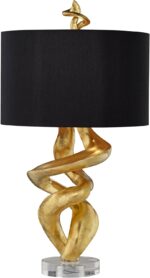 Kathy Ireland Impressions 33" Tall Sculpture Base Large Modern Luxury End Table ... - Image 8