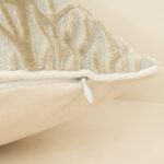 Yangest Beige Twigs Throw Pillow Cover Branches Velvet Cushion Case Neutral Pill... - Image 5