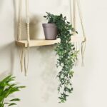 VENTO 2 Pack Fake Artificial Hanging Plants with Pots, Faux, Vines, Pathos, Gree... - Image 5