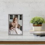Lawrence Frames 4x6 Brushed Nickel Metal Picture Frame with Rope Design - Image 4