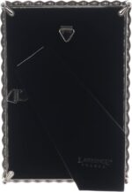 Lawrence Frames 4x6 Brushed Nickel Metal Picture Frame with Rope Design - Image 5