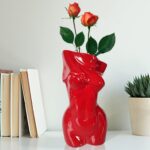 Female Body Vase - Elegant Vase for Flowers, Luxury Home Décor Vase, Woman Body ... - Image 4