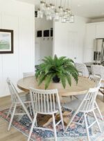 Fake Fern Potted Plant Artificial Boston Ferns in Pot 35 Leaves for Outdoors & I... - Image 5