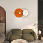 FLEBLE Extra Large Wall Clock for Living Room Decor Modern Decorative Art Clock ... - Image 3