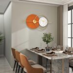 FLEBLE Extra Large Wall Clock for Living Room Decor Modern Decorative Art Clock ... - Image 4