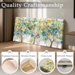 imjiayu Tree of Life Wall Art, Abstract Floral Tree Painting, Large Wall Decor f... - Image 4