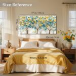 imjiayu Tree of Life Wall Art, Abstract Floral Tree Painting, Large Wall Decor f... - Image 5