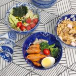 Japanese 28 Oz Ceramic Ramen Noodle Soup Cereal Pho Rice Salad Bowl Set with Cho... - Image 6