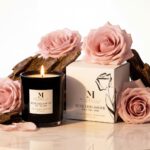 Rose Oud Amour Luxury Scented Candle for Women & Men | 8.5 oz Hand-Poured Coconu... - Image 3