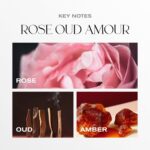 Rose Oud Amour Luxury Scented Candle for Women & Men | 8.5 oz Hand-Poured Coconu... - Image 4