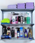 Triton Products 3 Tier Wire Shelving Unit for Home and Garage with 375 Lb Load C... - Image 6