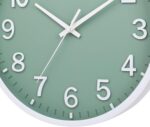 Wall Clocks Battery Operated 8 inch Modern Wall Clock,Silent Non Ticking Wall Cl... - Image 4