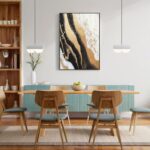 Wall Art Modern Luxury Style, Black And Gold Canvas Wall Decor Prints, Abstract ... - Image 5
