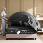 Queen Comforter Set - 7 Pieces Bed in a Bag Queen Size, Luxury Comforter Set wit... - Image 4