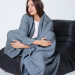 WDCOZY Cable Knit Throw Blanket – Super Soft, Warm & Lightweight Knitted Jacquar... - Image 5