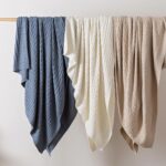 WDCOZY Cable Knit Throw Blanket – Super Soft, Warm & Lightweight Knitted Jacquar... - Image 7
