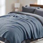 WDCOZY Cable Knit Throw Blanket – Super Soft, Warm & Lightweight Knitted Jacquar... - Image 9