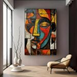 1PC Stunning Oversized Abstract African Art Print Canvas Wall Decor for Home Spa... - Image 3