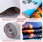 1PC Stunning Oversized Abstract African Art Print Canvas Wall Decor for Home Spa... - Image 6