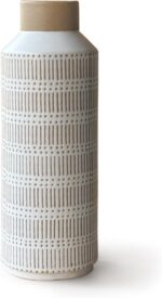 Rustic Large Ceramic Vase for Living Room Bedroom 15.75'' Farmhouse Flower Vase ... - Image 5
