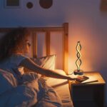 NUÜR Bedside Lamps Set of 2, Black Lamps for Living Room, Dimmable LED Nightstan... - Image 6