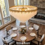 Modern Luxury Crystal Chandelier, D36 Large Crystals Chandelier for Living Room,... - Image 9