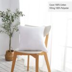 Oubonun 18"x18" Pillow Inserts (Set of 2) - Throw Pillow Inserts with 100% Cotto... - Image 3