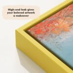 Floater Frame for 8x10 Canvas Paintings, 2 Pack Complete Floating Frames with 0.... - Image 5