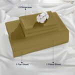 Cottington Lane 4 Piece Eastern King Size Sheet Set 76 x 80, Luxury Hotel Qualit... - Image 5