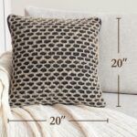 Boho Living Jada Decorative Throw, Includes Accent Insert, Premium Woven Design,... - Image 4