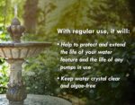 Fountain Algaecide and Clarifier - 32oz - Kills and Inhibits All Types of Algae ... - Image 5