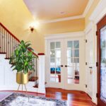 Mid-Century Metal Flowerpot with Stands, Gold Stylish Modern Floor-Standing Flow... - Image 3