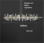 K9 Crystal Home Deco Chaner Lighting Lustre Suspension Luminaire Lampen for Livi... - Image 3