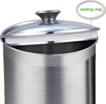 Cooks Standard Stainless Steel Food Jar Storage Canister Set Large 4-Piece, 1.6q... - Image 8