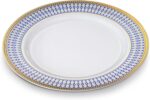 [40 Count - 10" Plates] Laura Stein Designer Tableware Premium Heavyweight Plast... - Image 6