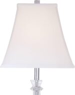 Vienna Full Spectrum Traditional Glam Luxury Table Lamp 25" High Clear Slim Prof... - Image 4