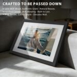 8x10 Picture Frame 5-Pack - Black Wooden 10x8 Frames with Tempered Glass, Classi... - Image 7