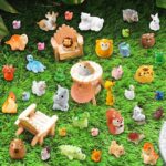 DIYDEC 40pcs Mini Resin Animal 40 Styles Tiny Resin Animals Miniature Little Sma... - Image 4