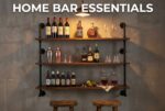 Industrial Pipe Wall Shelves Pipe Shelving with Real Wood Plank ,48 Inches Float... - Image 6