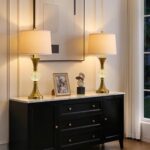 Oneach 28.5" Gold Table Lamps Set of 2, Tall Luxury Bedside Lamps with Night Lig... - Image 4