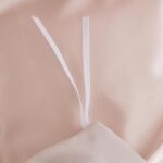Pink Satin Duvet Cover Set Extra Comfy Silky Bedding Set Black Fringe Elegant De... - Image 8