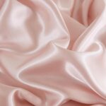 Pink Satin Duvet Cover Set Extra Comfy Silky Bedding Set Black Fringe Elegant De... - Image 9