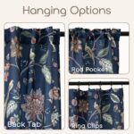 Unique Nautical Print Curtains,Maximalist Designer Custom 70% Printed Blackout B... - Image 7