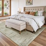 5x7 Washable Area Rugs for Living Room, Soft Faux Wool Luxury Floor Carpet for B... - Image 7