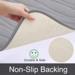 santanu Luxury Flannel Memory Foam Bathroom Rugs Sets 2 Piece - 32x20 Bath Mat +... - Image 7