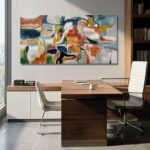 Canvas Art Wall Decor Abstract Wall Art for Living Room Neutral Wall Decor Poste... - Image 3