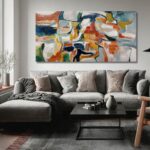 Canvas Art Wall Decor Abstract Wall Art for Living Room Neutral Wall Decor Poste... - Image 5