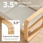 CHITA Outdoor Furniture Set 4 Piece, 5-Seats Patio Conversation Set with 6.3in T... - Image 4