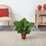 Nearly Natural Large Leaf Philodendron Silk Plant (Real Touch) - Image 3