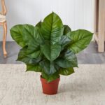 Nearly Natural Large Leaf Philodendron Silk Plant (Real Touch) - Image 4